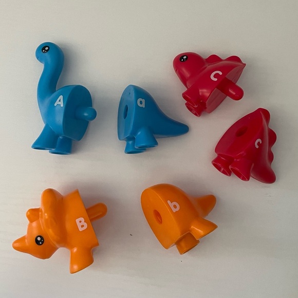 Colorful Alphabet Dinosaur Learning Set - Picture 3 of 5